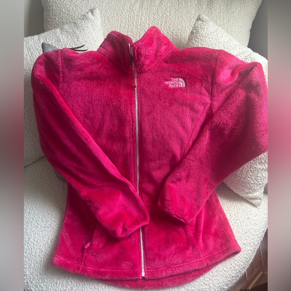 North Face Osito Hot Pink Jacket Girls XL 18